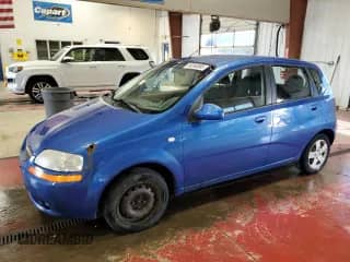 2006 Chevrolet Aveo LS с VIN KL1TD66666B555667, выставлен на аукционе Copart как лот 56268585 с пробегом 42 939 миль миль и Чистый • Clean title. История ставок и продаж доступна на DreamBid. Изображение 1.