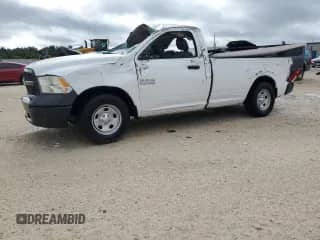 2013 Ram 1500 Tradesman z VIN 3C6JR6DG7DG577041, wystawiony jako Copart lot #70975954 z przebiegiem Nie podano mil oraz Szkoda całkowita • Salvage title. Historia ofert i sprzedaży dostępna na DreamBid. Obrazek 1.