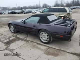 1993 Chevrolet Corvette with VIN 1G1YY33P1P5100250, listed as a Copart auction lot 85359344 with 55,028 mi miles and Clean title. Bid and sale history available at DreamBid. Image 2.