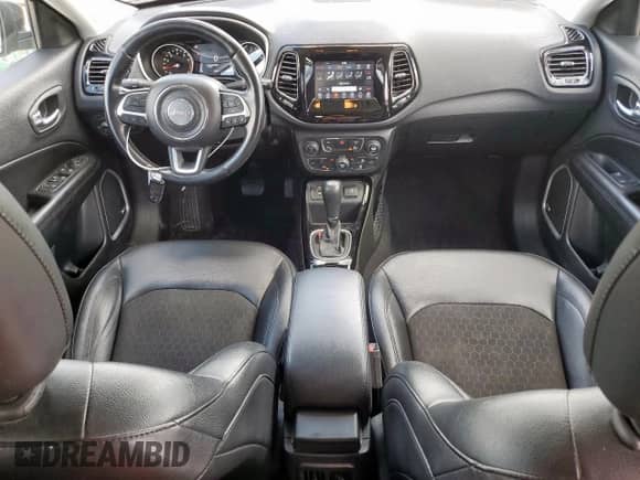 2021 Jeep Compass Altitude with VIN 3C4NJCBB8MT597636, listed as a Copart auction lot 60172405 with 59,334 mi miles and Clean title. Bid and sale history available at DreamBid. Image 8.