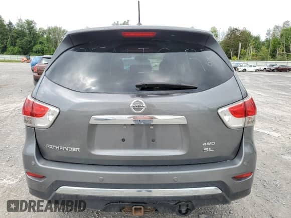 2015 Nissan Pathfinder Platinum with VIN 5N1AR2MM5FC607324, listed as a Copart auction lot 64228585 with 153,548 mi miles and Non repairable. Bid and sale history available at DreamBid. Image 6.