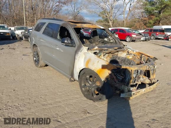 2023 Dodge Durango R/T Plus z VIN 1C4SDHCT7PC687200, wystawiony jako IAAI lot #41146614 z przebiegiem Nie podano mil oraz . Historia ofert i sprzedaży dostępna na DreamBid. Obrazek 1.