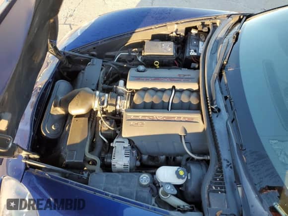 2006 Chevrolet Corvette with VIN 1G1YY26U965130817, listed as a Copart auction lot 76907154 with 98,280 mi miles and Salvage title. Bid and sale history available at DreamBid. Image 11.