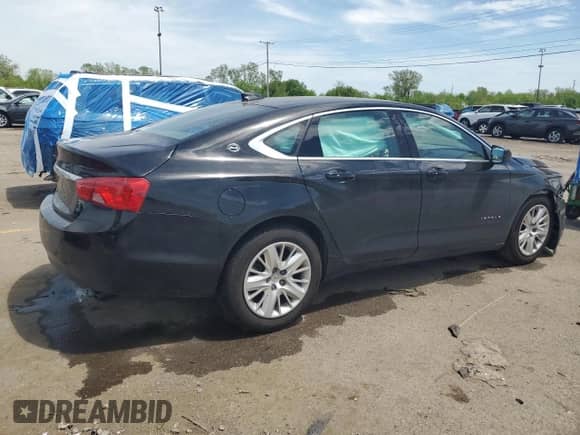 2019 Chevrolet Impala LS z VIN 2G11X5S3XK9133581, wystawiony jako Copart lot #56278465 z przebiegiem 50 373 mil mil oraz Nie do naprawy • Non repairable. Historia ofert i sprzedaży dostępna na DreamBid. Obrazek 3.