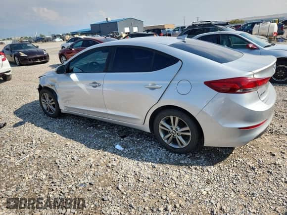 2017 Hyundai Elantra Limited with VIN 5NPD84LF0HH154305, listed as a Copart auction lot 70591215 with 152,956 mi miles and Salvage title. Bid and sale history available at DreamBid. Image 2.