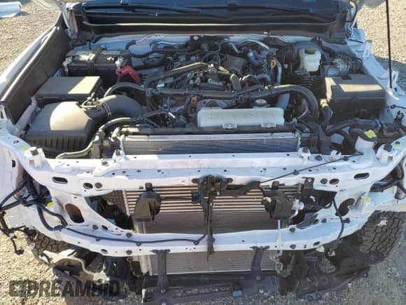 2024 Toyota Tacoma TRD Off Road with VIN 3TMLB5JN8RM013149, listed as a Copart auction lot 82496085 with 21,215 mi miles and Salvage title. Bid and sale history available at DreamBid. Image 11.