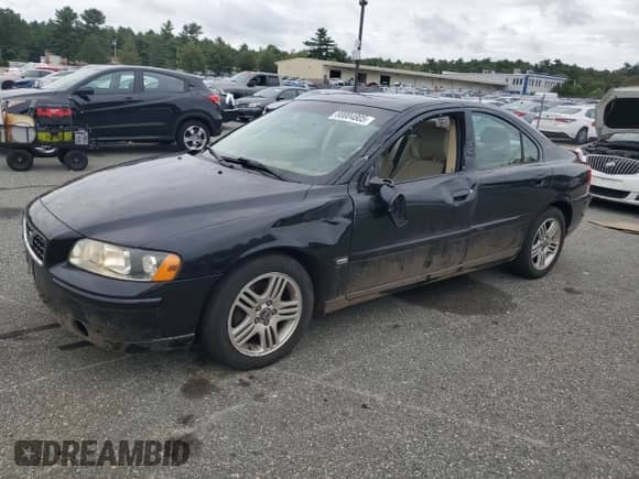 2006 Volvo S60 2.5L Turbo с VIN YV1RS592062514991, выставлен на аукционе Copart как лот 80004805 с пробегом 176 389 миль миль и Списание • Salvage title. История ставок и продаж доступна на DreamBid. Изображение 1.