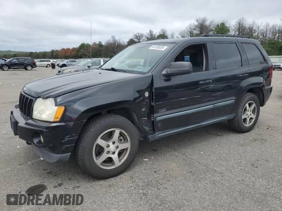 2007 Jeep Grand Cherokee Laredo with VIN 1J8GR48K87C650696, listed as a Copart auction lot 64183655 with 151,903 mi miles and Non repairable. Bid and sale history available at DreamBid. Image 1.