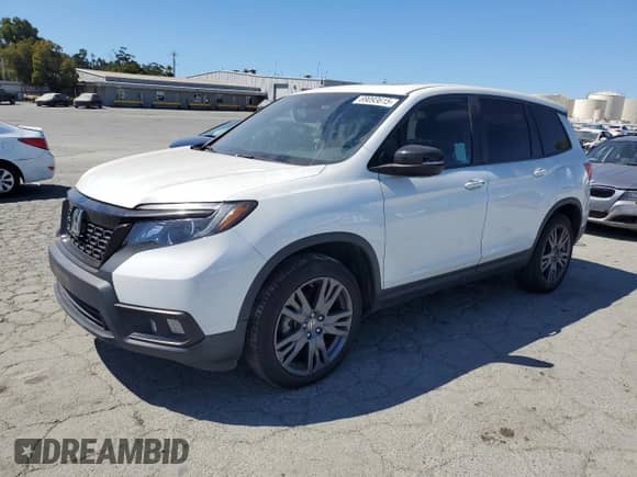 2021 Honda Passport EX-L с VIN 5FNYF7H52MB007789, выставлен на аукционе Copart как лот 69093615 с пробегом 30 390 миль миль и Списание • Salvage title. История ставок и продаж доступна на DreamBid. Изображение 1.