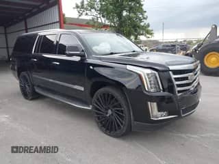 2015 Cadillac Escalade ESV Luxury с VIN 1GYS3SKJ4FR739291, выставлен на аукционе IAAI как лот 42334011 с пробегом 163 715 миль миль и . История ставок и продаж доступна на DreamBid. Изображение 1.