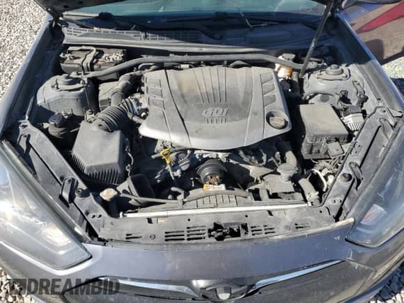 2015 Hyundai Genesis Coupe Ultimate with VIN KMHHU6KJ5FU128280, listed as a Copart auction lot 77633804 with 90,252 mi miles and Salvage title. Bid and sale history available at DreamBid. Image 11.