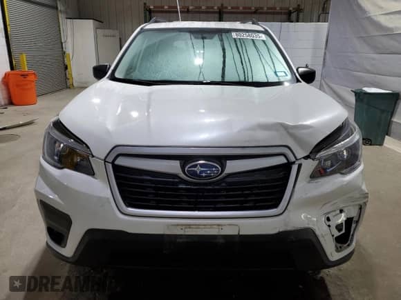 2021 Subaru Forester with VIN JF2SKADC4MH582108, listed as a Copart auction lot 80258035 with 19,769 mi miles and Salvage title. Bid and sale history available at DreamBid. Image 5.