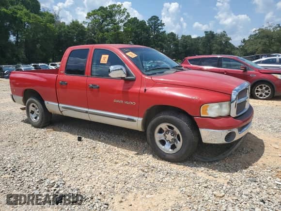2002 Dodge 1500 with VIN 1B7HA18ZX2J116215, listed as a Copart auction lot 63845375 with 208,322 mi miles and Salvage title. Bid and sale history available at DreamBid. Image 4.