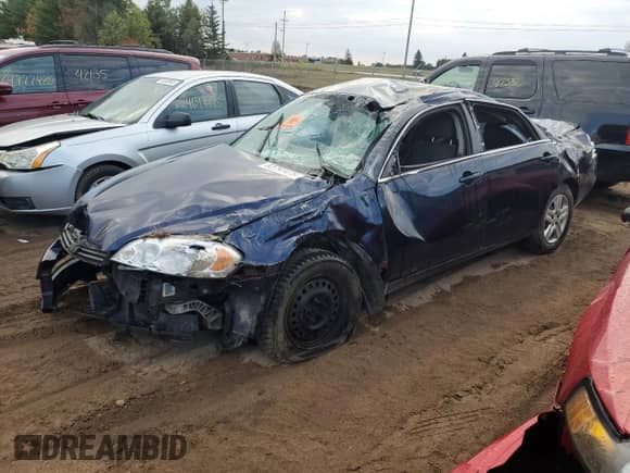 2008 Chevrolet Impala LS z VIN 2G1WB58K689282484, wystawiony jako Copart lot #83797475 z przebiegiem Nie podano mil oraz Nie do naprawy • Non repairable. Historia ofert i sprzedaży dostępna na DreamBid. Obrazek 1.