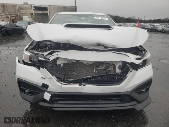 2022 Subaru WRX Premium with VIN JF1VBAH68N8005900, listed as a Copart auction lot 48079535 with 49,767 mi miles and Salvage title. Bid and sale history available at DreamBid. Image 5.