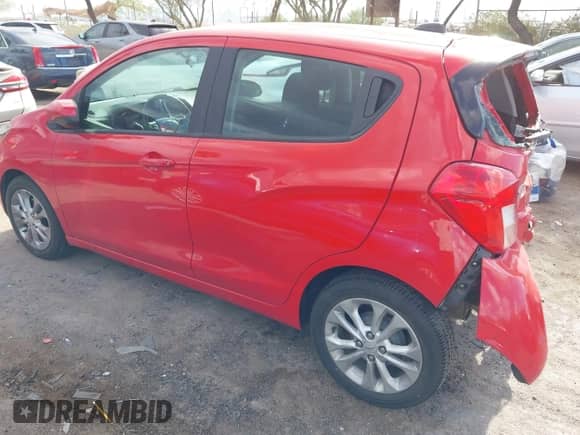 2020 Chevrolet Spark LT z VIN KL8CD6SA5LC415420, wystawiony jako IAAI lot #43041373 z przebiegiem 81 956 mil mil oraz . Historia ofert i sprzedaży dostępna na DreamBid. Obrazek 3.