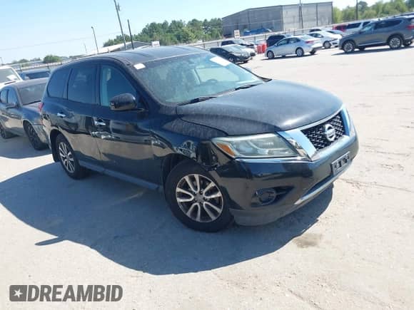 2015 Nissan Pathfinder S with VIN 5N1AR2MM1FC634309, listed as a IAAI auction lot 43470486 with 135,334 mi miles and . Bid and sale history available at DreamBid. Image 1.