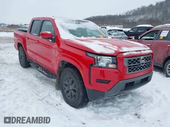 2022 Nissan Frontier SV with VIN 1N6ED1EK6NN691214, listed as a IAAI auction lot 41278521 with 55,510 mi miles and . Bid and sale history available at DreamBid. Image 1.