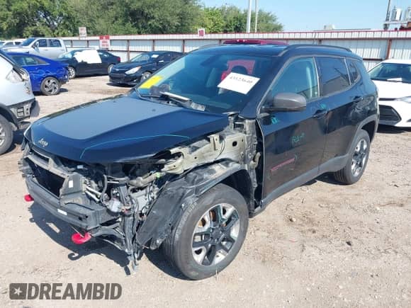 2018 Jeep Compass Trailhawk с VIN 3C4NJDDBXJT403901, выставлен на аукционе IAAI как лот 43123640 с пробегом 103 211 миль миль и . История ставок и продаж доступна на DreamBid. Изображение 18.