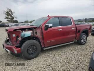 2023 GMC Sierra 1500 Denali с VIN 3GTUUGE86PG332463, выставлен на аукционе Copart как лот 81503405 с пробегом 11 794 миль миль и Списание • Salvage title. История ставок и продаж доступна на DreamBid. Изображение 1.