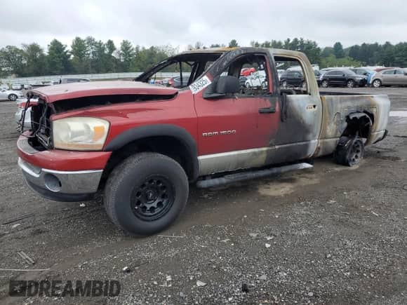 2006 Dodge 1500 SLT with VIN 1D7HU18N26S562806, listed as a Copart auction lot 83934325 with Not provided miles and Salvage title. Bid and sale history available at DreamBid. Image 1.