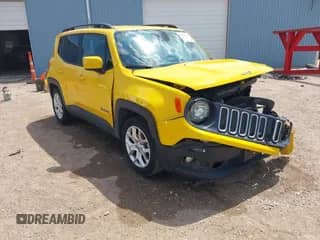2018 Jeep Renegade Latitude with VIN ZACCJABB2JPJ27064, listed as a IAAI auction lot 42952232 with 44,706 mi miles and . Bid and sale history available at DreamBid. Image 1.