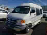2000 Dodge Cargo Conversion with VIN 2B6HB11Y6YK163726, listed as a Copart auction lot 73036594 with 109,385 mi miles and Salvage title. Bid and sale history available at DreamBid. Image 1.