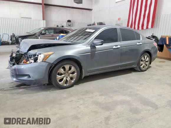 2009 Honda Accord EX-L with VIN 1HGCP36839A014166, listed as a Copart auction lot 82158365 with 293,185 mi miles and Salvage title. Bid and sale history available at DreamBid. Image 1.