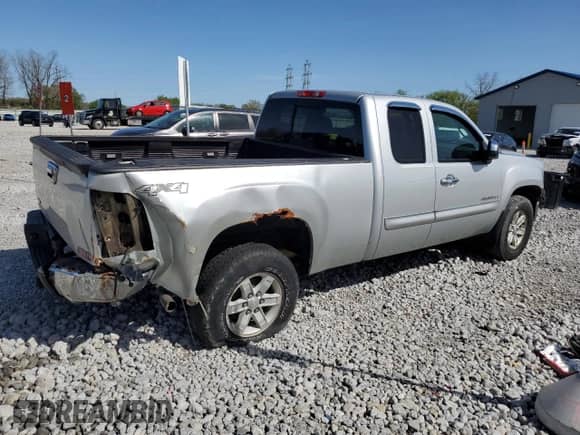 2012 GMC Sierra 1500 SLE with VIN 1GTR2VE70CZ263514, listed as a Copart auction lot 54329035 with 160,031 mi miles and Salvage title. Bid and sale history available at DreamBid. Image 3.