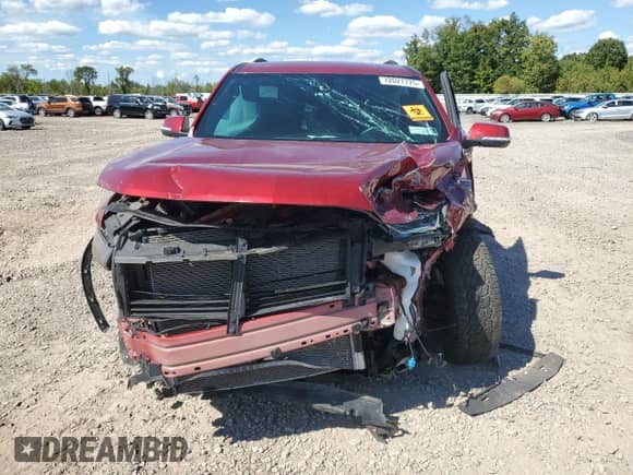2023 Chevrolet Traverse LT Cloth with VIN 1GNEVGKW0PJ110849, listed as a Copart auction lot 72027775 with 35,890 mi miles and Salvage title. Bid and sale history available at DreamBid. Image 5.