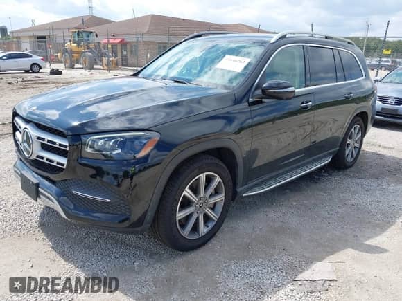 2020 Mercedes-Benz GLS 450 with VIN 4JGFF5KE5LA089041, listed as a IAAI auction lot 43146263 with 60,736 mi miles and . Bid and sale history available at DreamBid. Image 2.