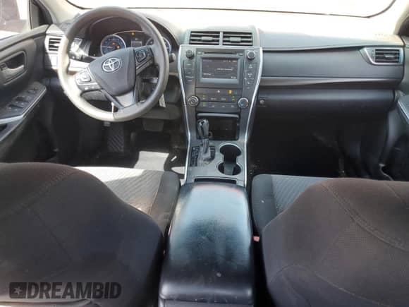 2017 Toyota Camry LE with VIN 4T1BF1FK4HU727437, listed as a Copart auction lot 81623515 with 124,472 mi miles and Salvage title. Bid and sale history available at DreamBid. Image 8.