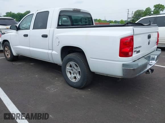 2005 Dodge Dakota SLT with VIN 1D7HE48NX5S217990, listed as a IAAI auction lot 42436014 with 215,324 mi miles and . Bid and sale history available at DreamBid. Image 3.