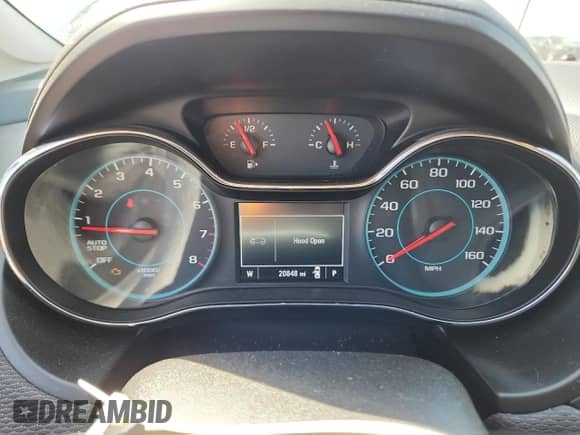 2018 Chevrolet Cruze LT with VIN 3G1BE6SM3JS615853, listed as a Copart auction lot 80644385 with 20,848 mi miles and Salvage title. Bid and sale history available at DreamBid. Image 9.