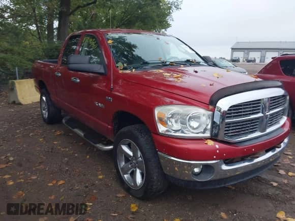 2008 Dodge 1500 SLT with VIN 1D7HU182X8J139518, listed as a IAAI auction lot 43299360 with 181,646 mi miles and . Bid and sale history available at DreamBid. Image 1.