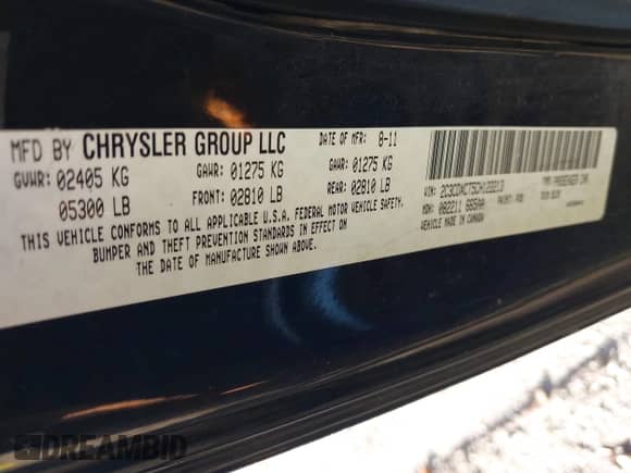 2012 Dodge Charger RT Plus с VIN 2C3CDXCT5CH122213, выставлен на аукционе IAAI как лот 43313497 с пробегом 181 471 миль миль и . История ставок и продаж доступна на DreamBid. Изображение 9.