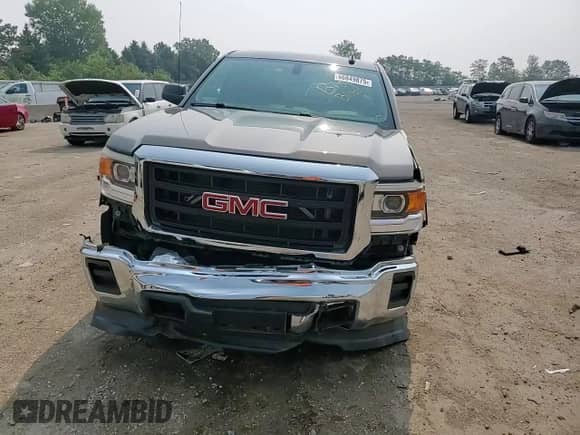 2015 GMC Sierra 1500 with VIN 1GTV2TEC8FZ242432, listed as a Copart auction lot 66849875 with 63,268 mi miles and Salvage title. Bid and sale history available at DreamBid. Image 13.