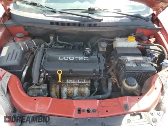 2010 Chevrolet Aveo 2LT with VIN KL1TG6DEXAB134237, listed as a Copart auction lot 57197714 with 172,210 mi miles and Clean title. Bid and sale history available at DreamBid. Image 11.
