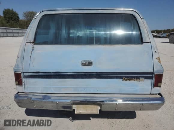 1984 Chevrolet Suburban с VIN 1G8EC16L7EF161366, выставлен на аукционе Copart как лот 76259694 с пробегом 81 193 миль миль и Чистый • Clean title. История ставок и продаж доступна на DreamBid. Изображение 6.