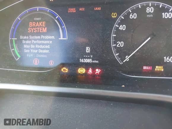 2018 Honda Accord with VIN 1HGCV3F10JA003848, listed as a IAAI auction lot 43435031 with 163,085 mi miles and . Bid and sale history available at DreamBid. Image 15.