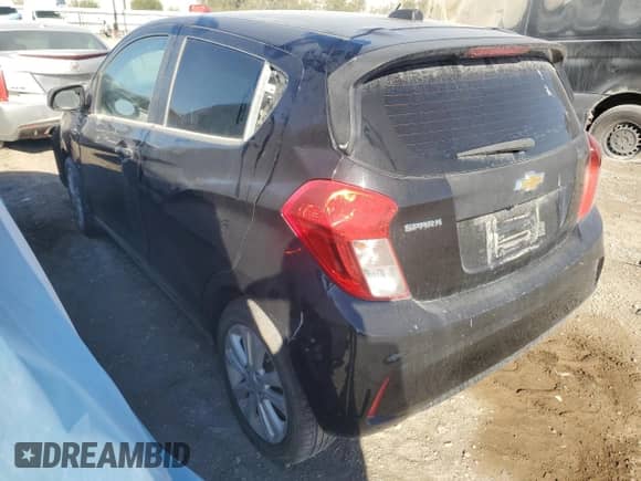2017 Chevrolet Spark LT with VIN KL8CD6SA4HC719135, listed as a Copart auction lot 68597675 with 117,865 mi miles and Salvage title. Bid and sale history available at DreamBid. Image 2.