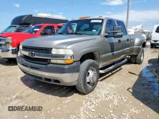 2002 Chevrolet Silverado 3500 с VIN 1GCJC33122F130105, выставлен на аукционе Copart как лот 54415455 с пробегом Не указан миль и Чистый • Clean title. История ставок и продаж доступна на DreamBid. Изображение 1.
