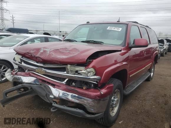 2004 Chevrolet Suburban LS с VIN 3GNGK26U64G306806, выставлен на аукционе Copart как лот 55518745 с пробегом 159 739 миль миль и Списание • Salvage title. История ставок и продаж доступна на DreamBid. Изображение 1.