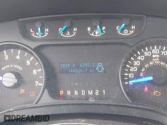 2014 Ford F-150 STX with VIN 1FTFX1CF5EKD93744, listed as a IAAI auction lot 43280853 with 144,024 mi miles and . Bid and sale history available at DreamBid. Image 7.