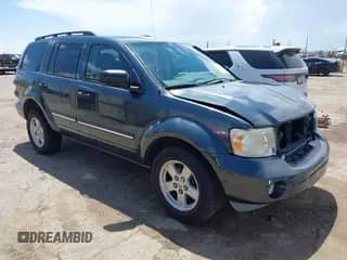 2007 Dodge Durango SLT with VIN 1D8HD48P77F543502, listed as a IAAI auction lot 42158656 with 156,127 mi miles and . Bid and sale history available at DreamBid. Image 1.