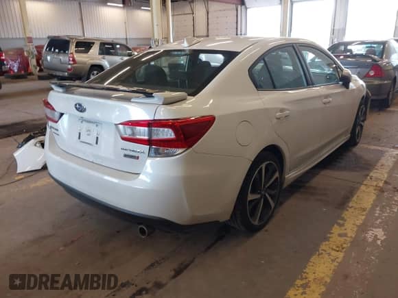 2022 Subaru Impreza Special Sports with VIN 4S3GKAM67N3604213, listed as a IAAI auction lot 42051829 with 32,165 mi miles and . Bid and sale history available at DreamBid. Image 4.