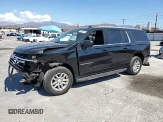 2023 Chevrolet Suburban LT с VIN 1GNSCCKD5PR194507, выставлен на аукционе Copart как лот 80519675 с пробегом 52 714 миль миль и Списание • Salvage title. История ставок и продаж доступна на DreamBid. Изображение 1.
