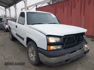 2005 Chevrolet Silverado 1500 z VIN 1GCEC14X95Z233467, wystawiony jako IAAI lot #43295187 z przebiegiem 169 076 mil mil oraz . Historia ofert i sprzedaży dostępna na DreamBid. Obrazek 1.