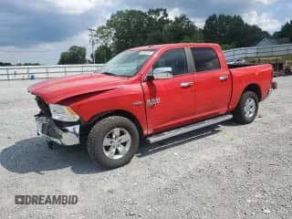 2019 Ram 1500 SLT with VIN 3C6RR7LT2KG622455, listed as a Copart auction lot 66828765 with 52,677 mi miles and Salvage title. Bid and sale history available at DreamBid. Image 1.