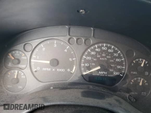 2002 Chevrolet Blazer LS с VIN 1GNCS18W52K214535, выставлен на аукционе Copart как лот 55815465 с пробегом 160 614 миль миль и Списание • Salvage title. История ставок и продаж доступна на DreamBid. Изображение 9.